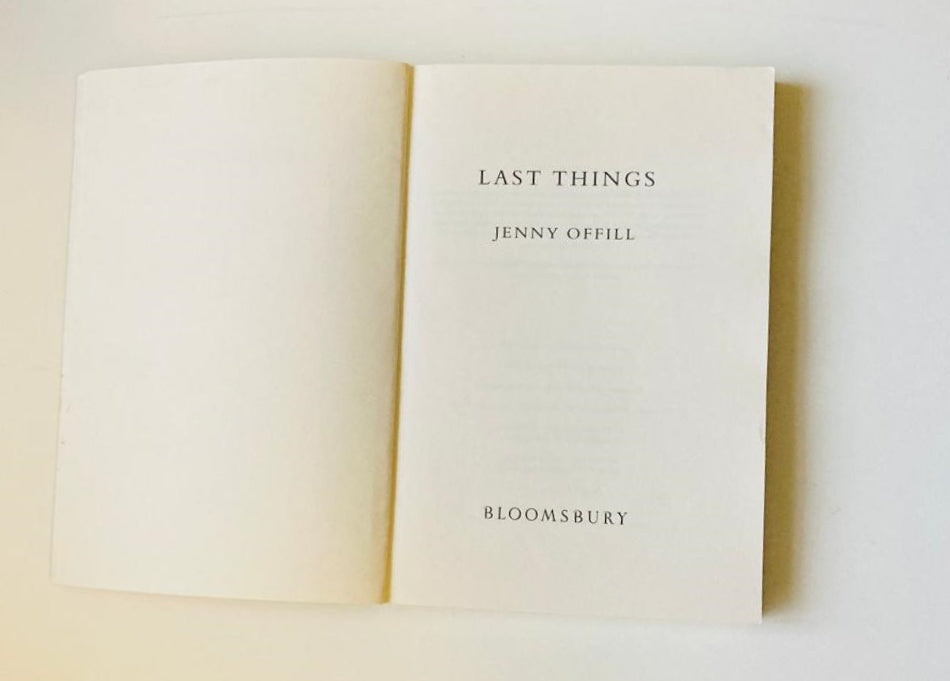 Last things - Jenny Offill