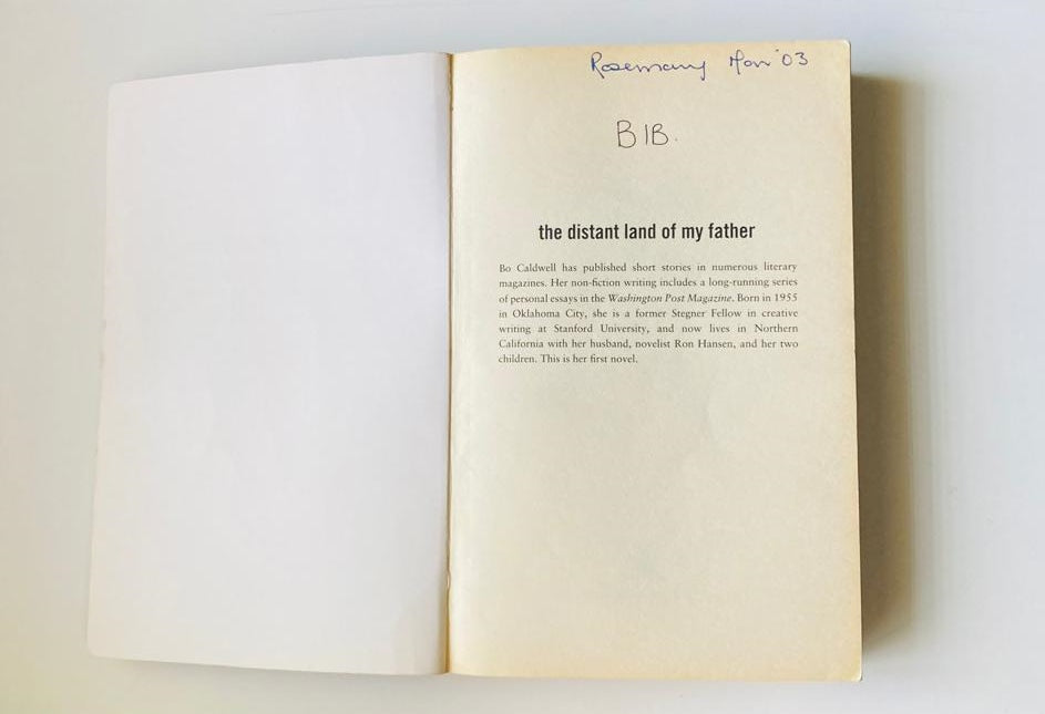 The distant land of my father - Bo Caldwell