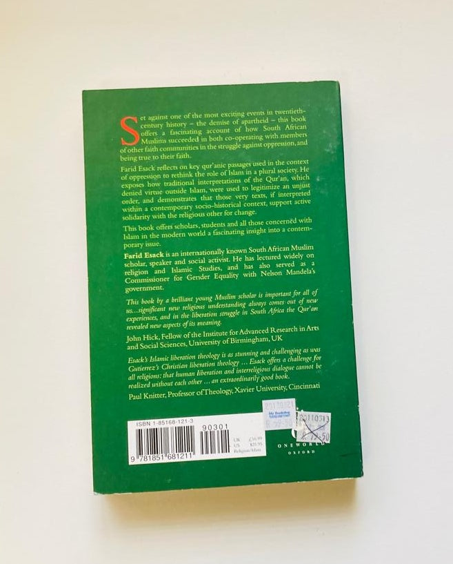 Qur'an liberation & pluralism: An Islamic perspective of interreligious solidarity against oppression - Farid Esack