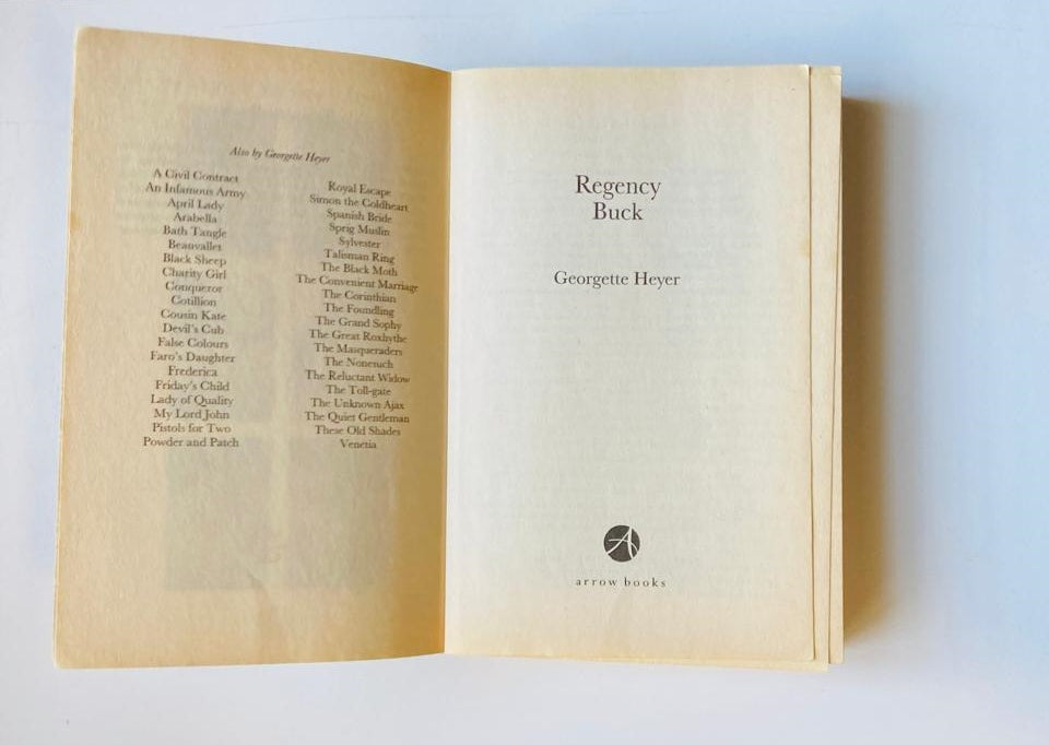 Regency buck - Georgette Heyer (Alastair-Audley Tetralogy #3)