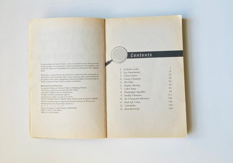 Identity revealed - Carolyn Keene (Nancy Drew: Girl Detective #35)