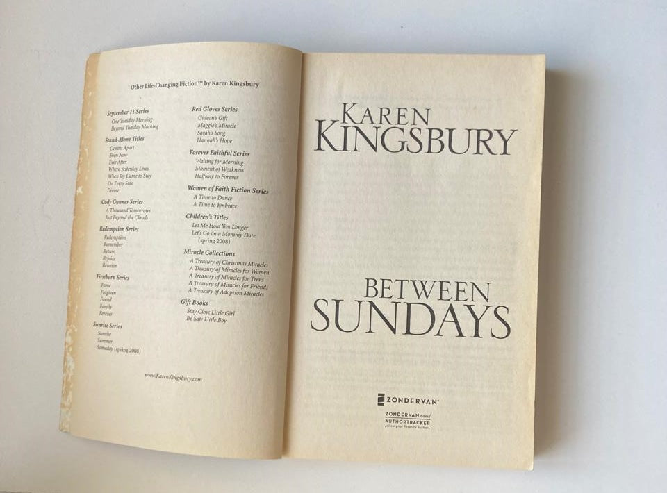 Between Sundays - Karen Kingsbury
