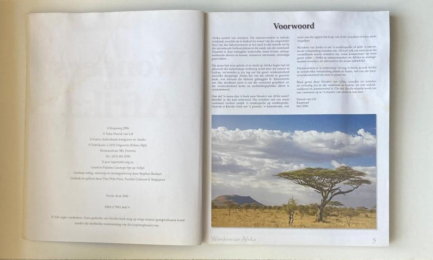 Wonders van Afrika - Dawid van Lill