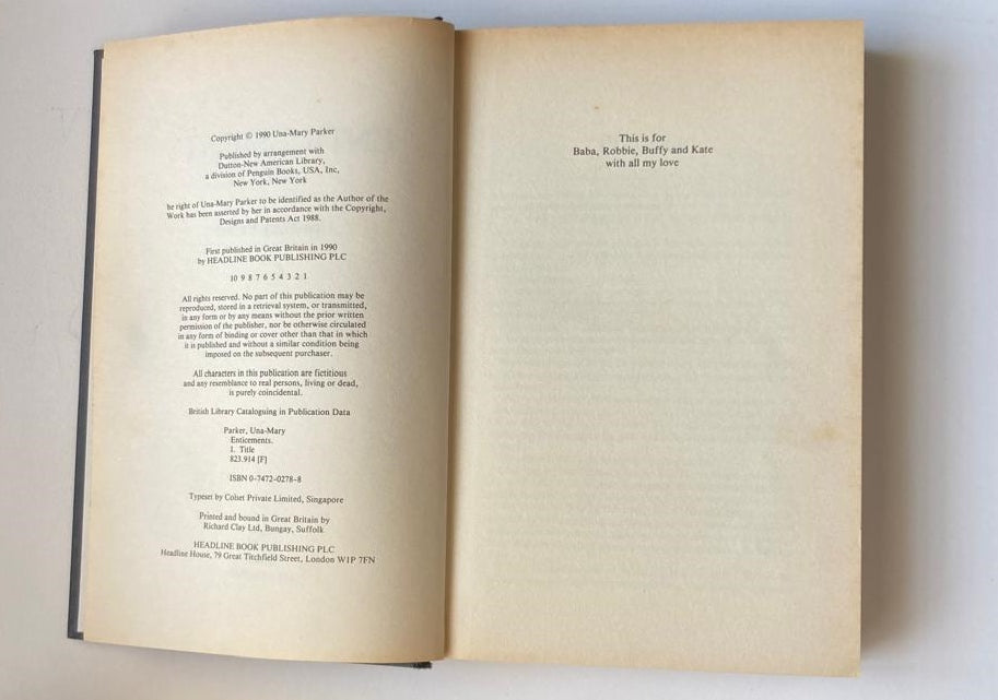 Enticements - Una-Mary Parker