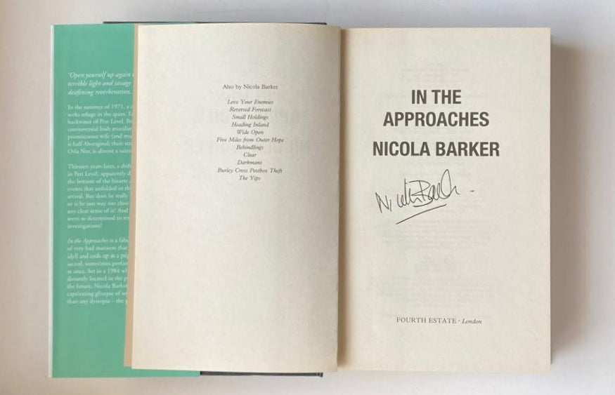 In the approaches - Nicola Barker (Signed)