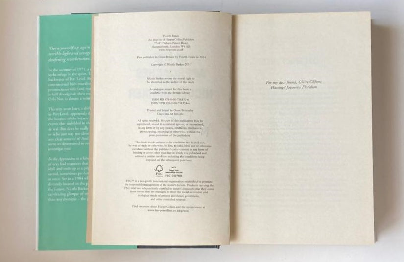 In the approaches - Nicola Barker (Signed)