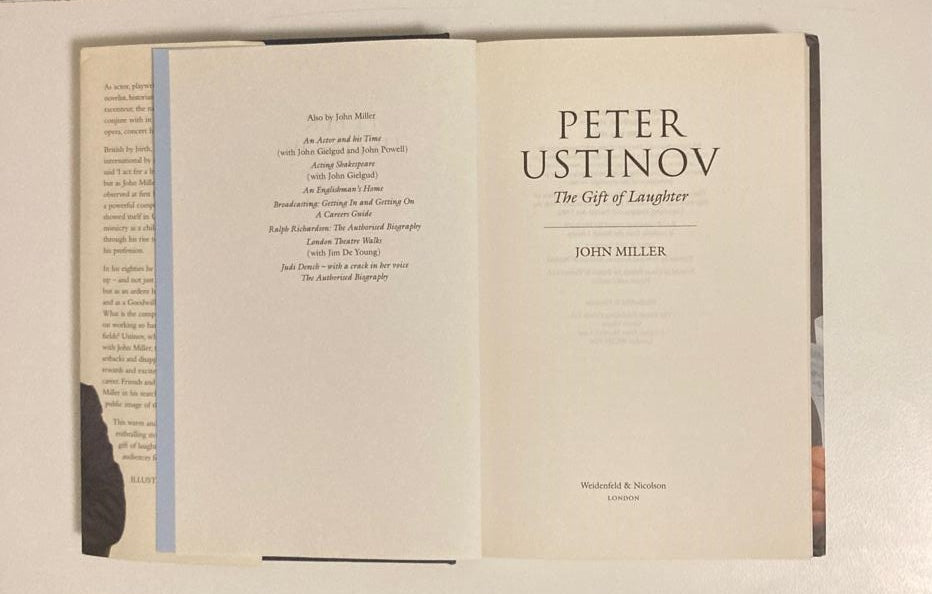 Peter Ustinov: The gift of laughter - John Miller