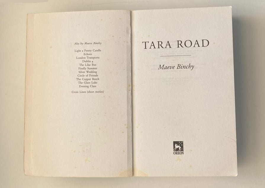 Tara Road - Maeve Binchy