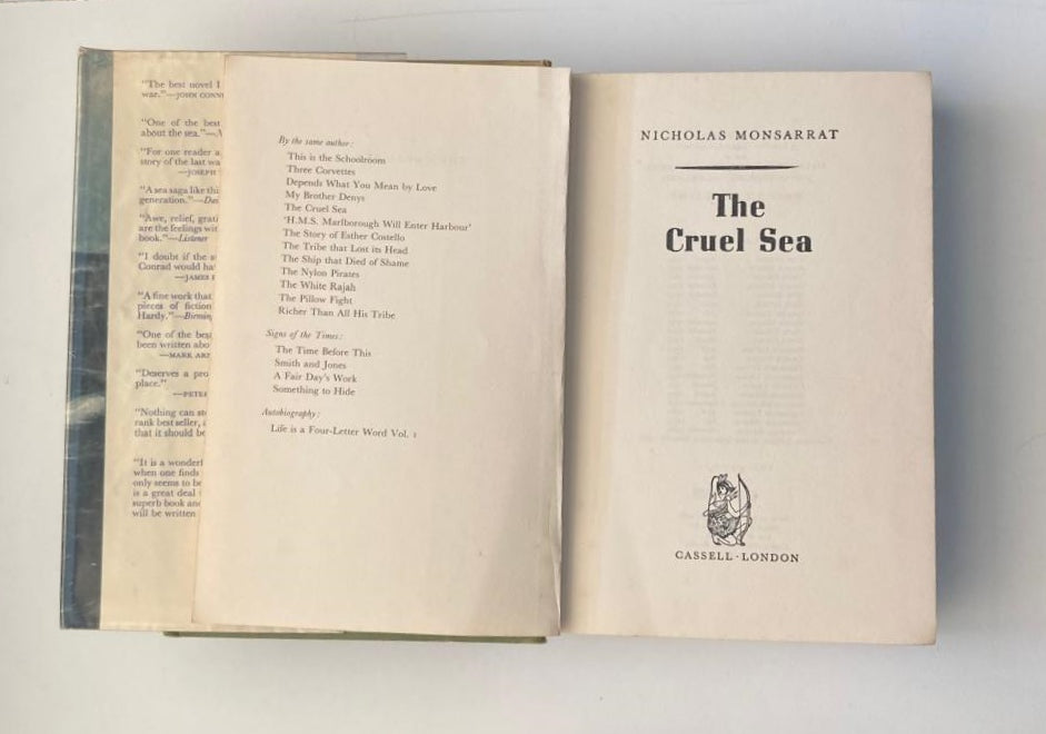 The cruel sea - Nicholas Monsarrat