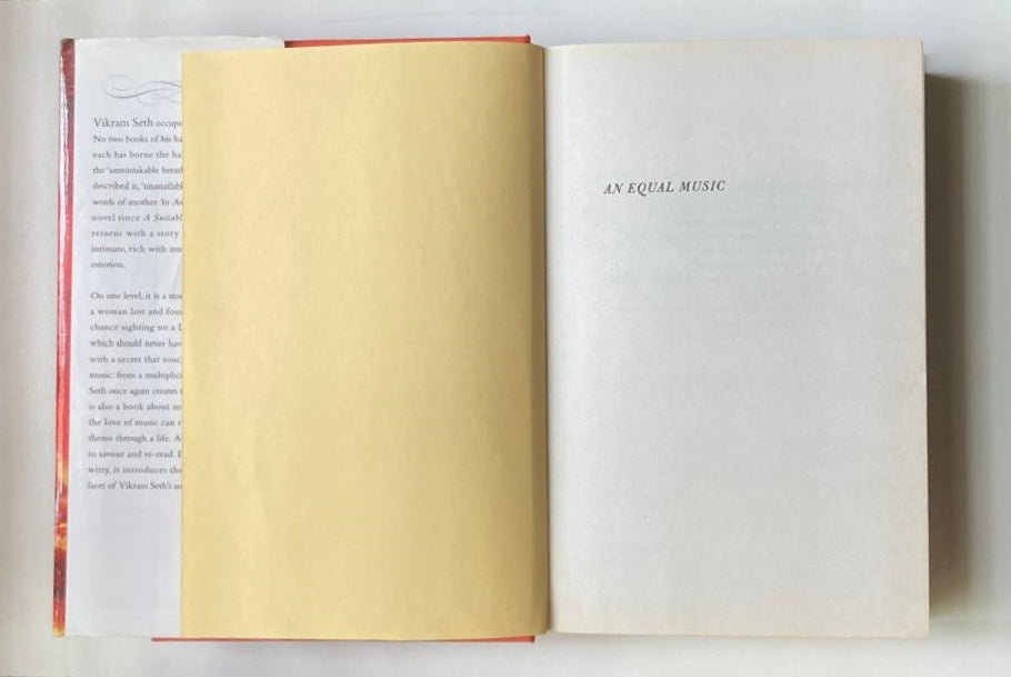 An equal music - Vikram Seth
