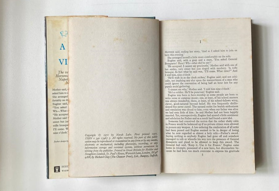 A rose for virtue - Norah Lofts (First edition)