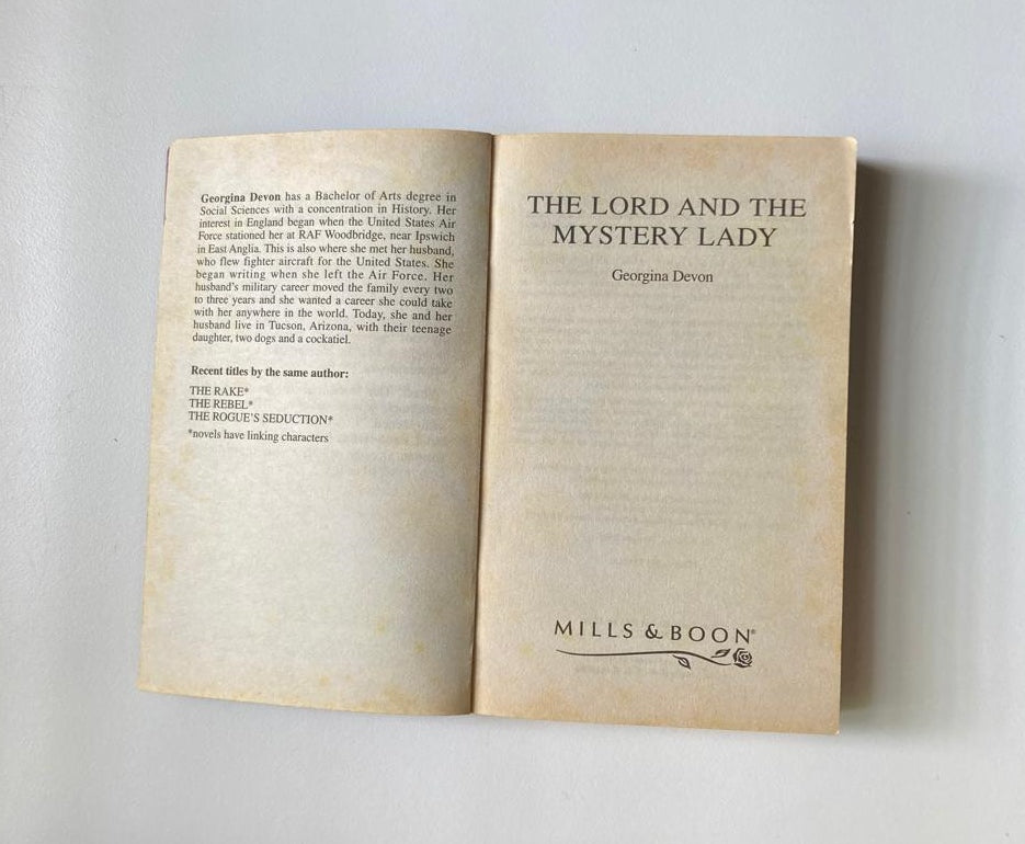 The lord and the mystery lady - Georgina Devon