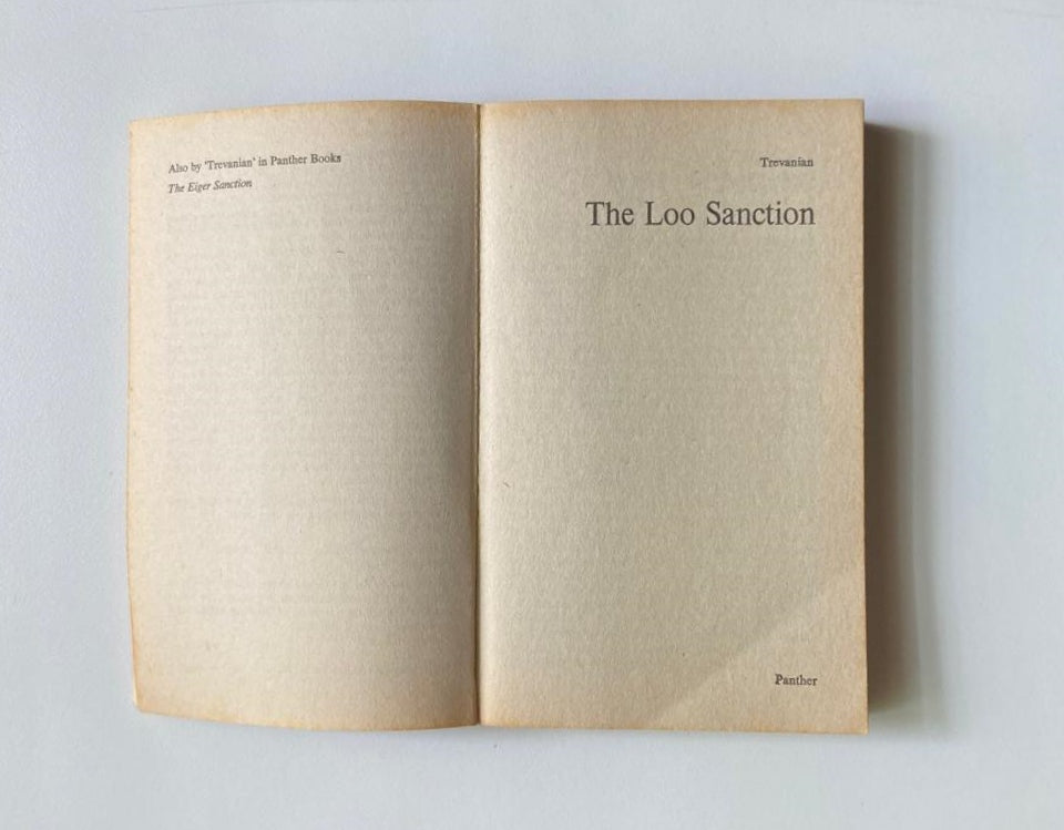 The loo sanction - Trevanian (Jonathan Hemlock #2)