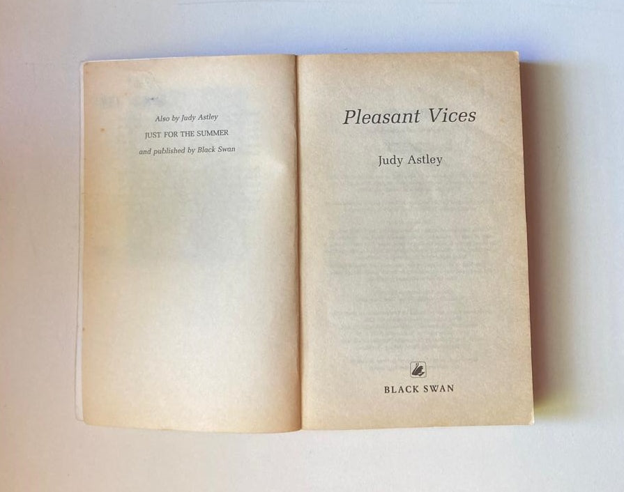 Pleasant vices - Judy Astley