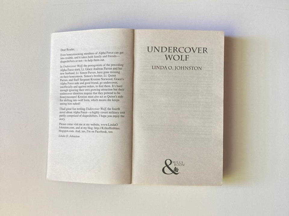 Undercover wolf - Linda O. Johnston (Alpha Force #4)