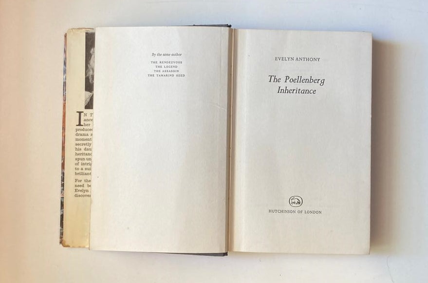 The Poellenberg inheritance - Evelyn Anthony