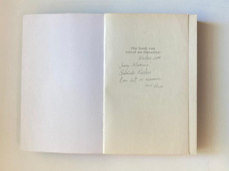 Die boek van toeval en toeverlaat - Ingrid Winterbach (First edition)