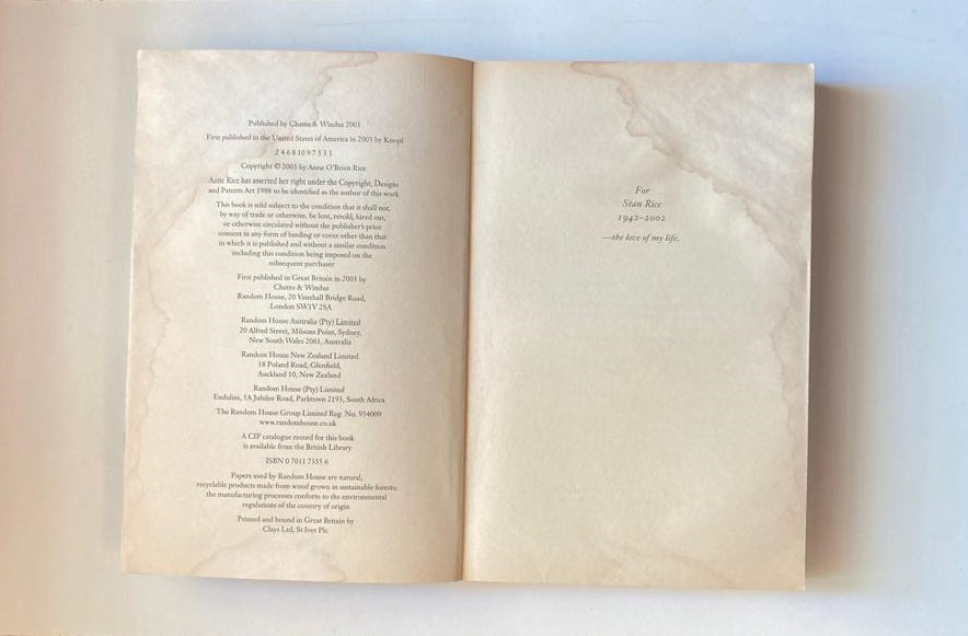 Blood canticle - Anne Rice (The Vampire Chronicles #10)