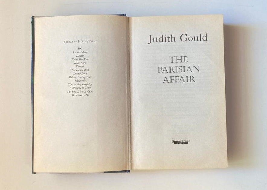 The Parisian affair - Judith Gould