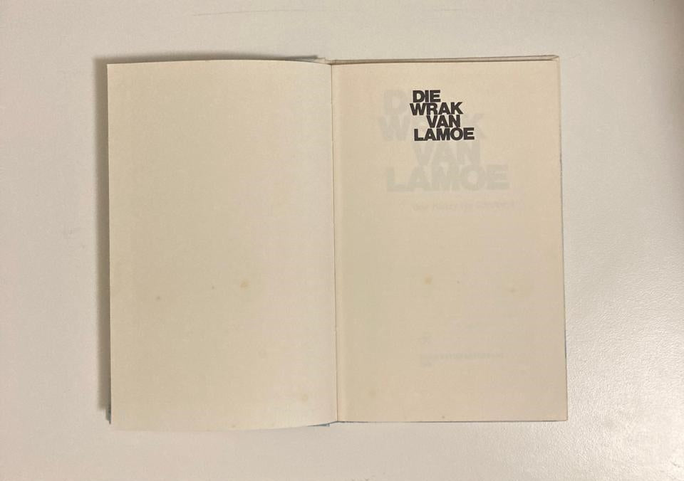 Die wrak van Lamoe - Nickey van Schalkwyk