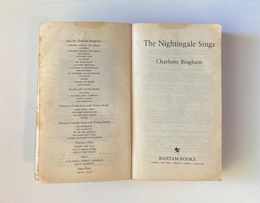 The nightingale sings - Charlotte Bingham