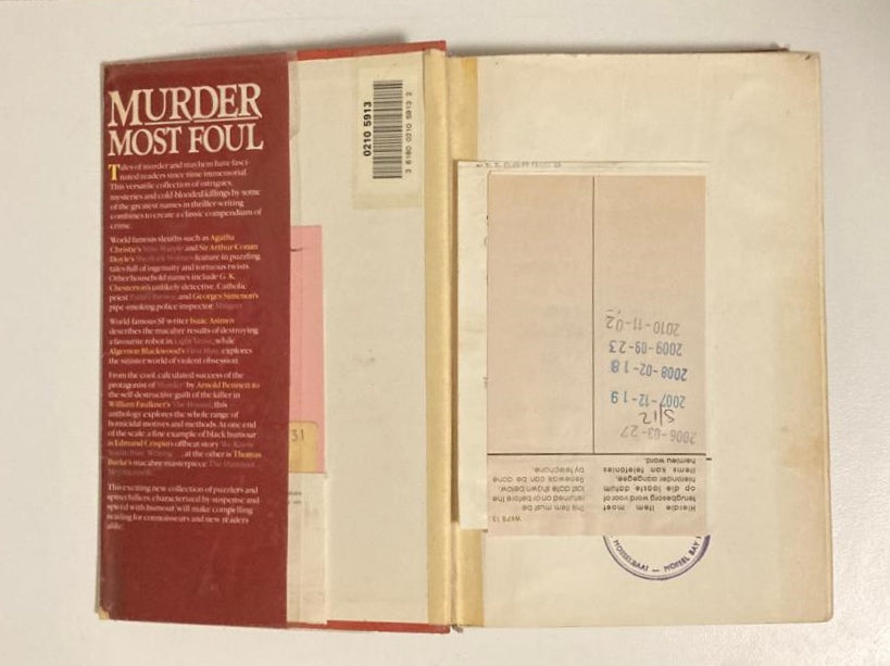 Murder most foul: A collection of great crime stories - Various authors