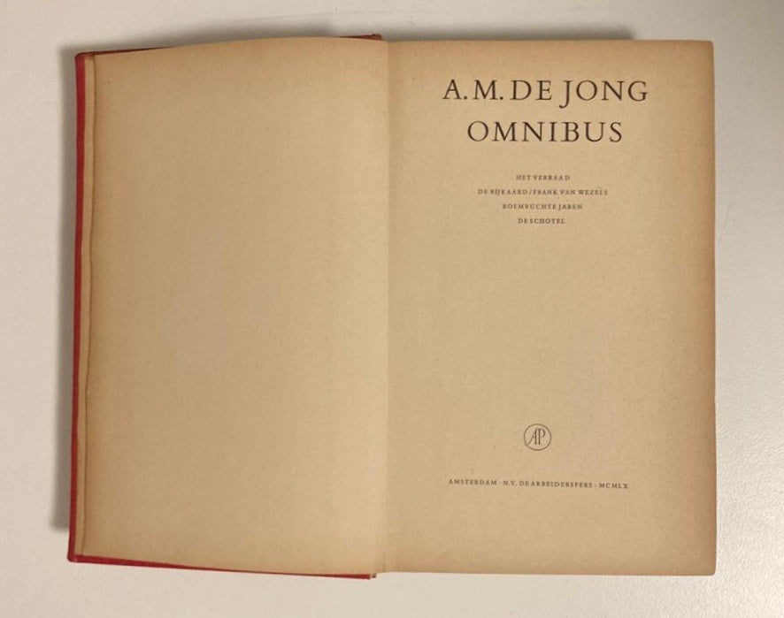 Omnibus - A.M. de Jong (Dutch)