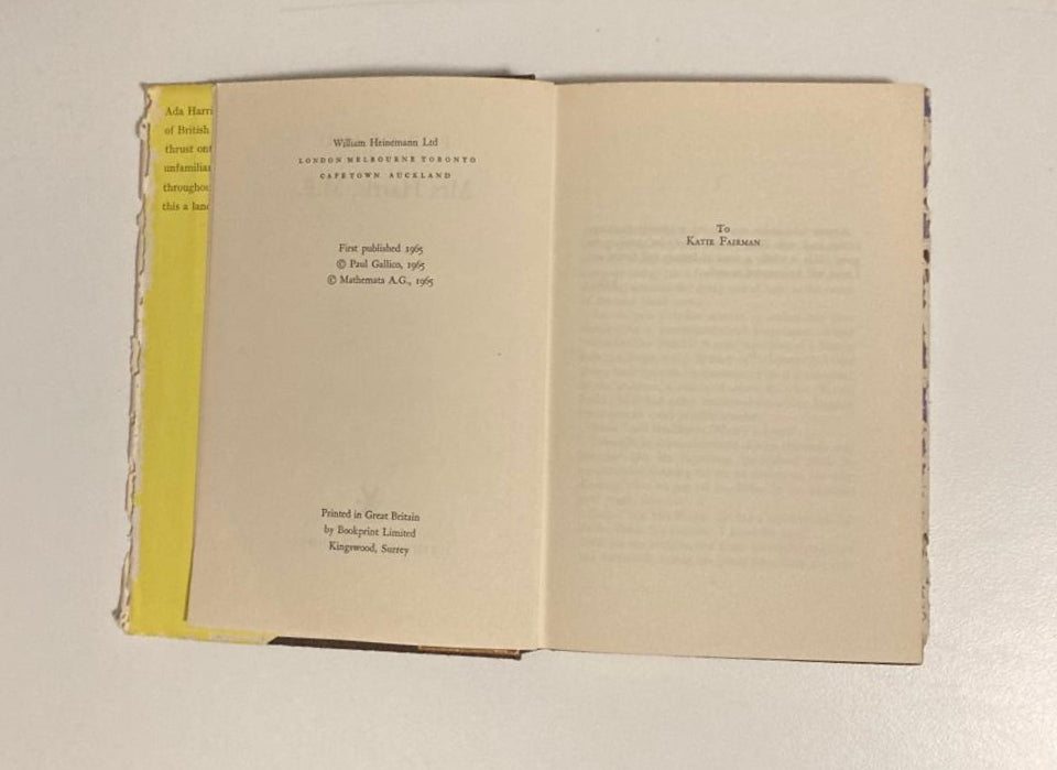 Mrs Harris MP - Paul Gallico (First edition; Mrs. 'Arris Series)