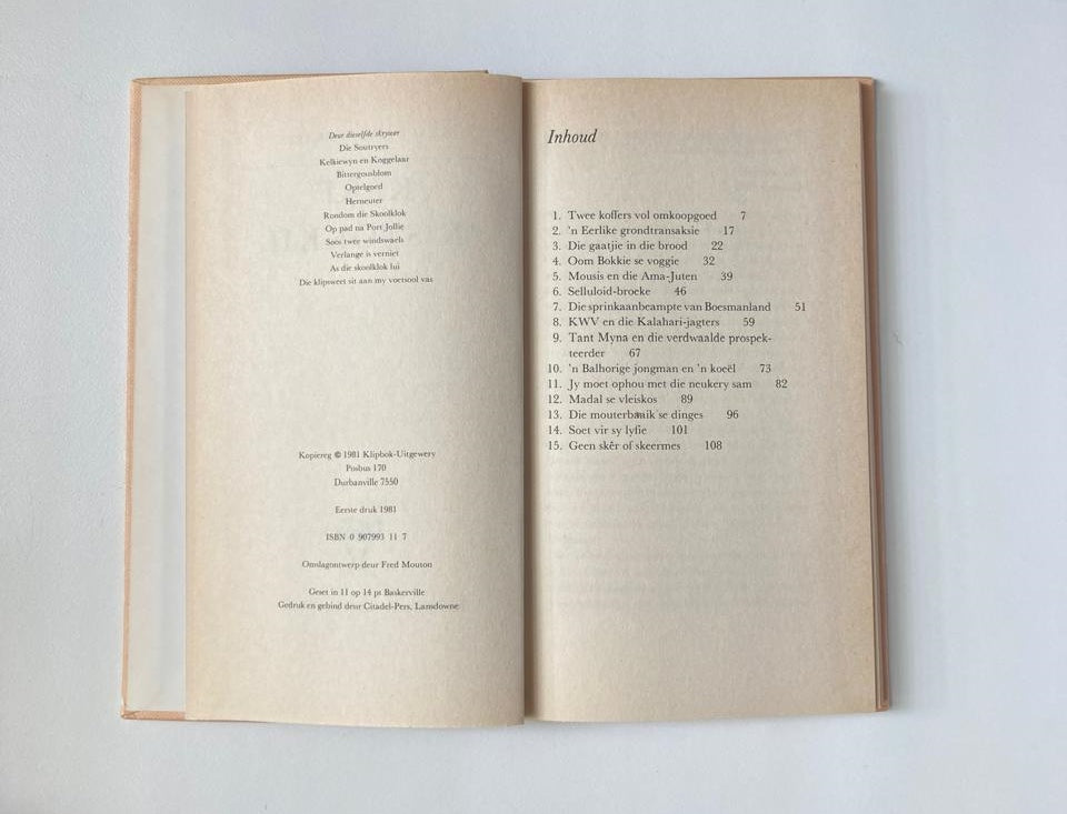 Kerf ’n stokkie - A.A.J. (First edition)