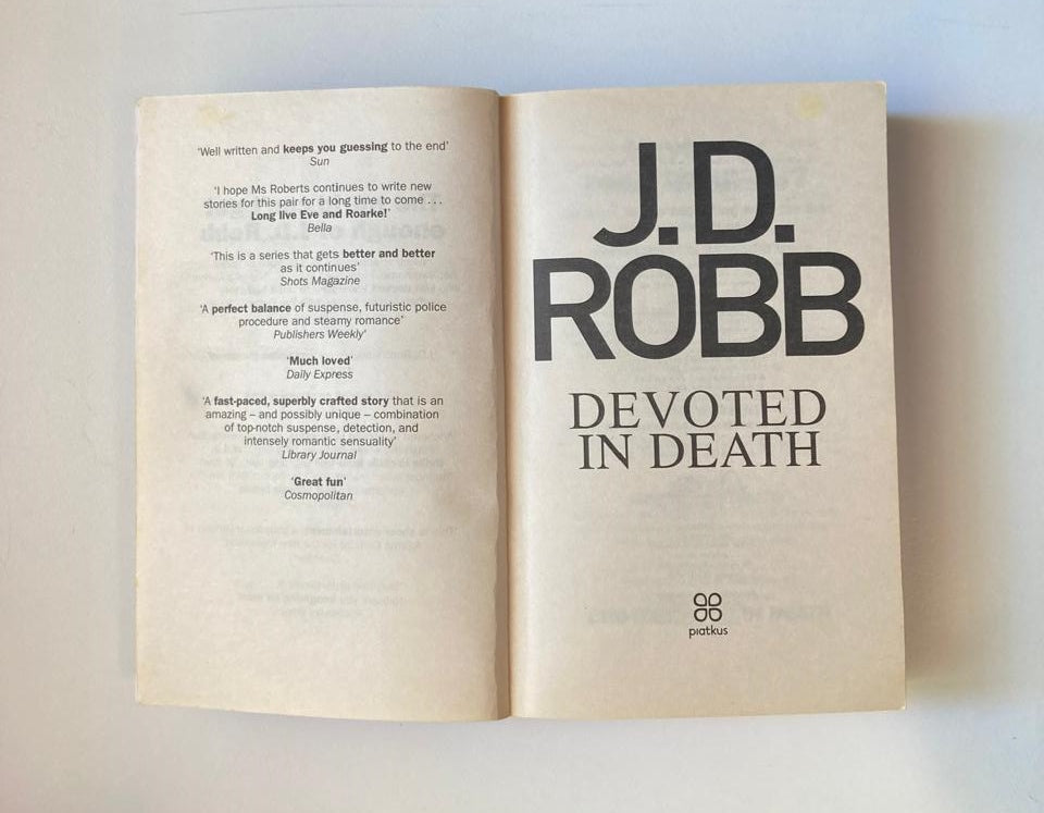 Devoted in death - J.D. Robb (In Death #41)