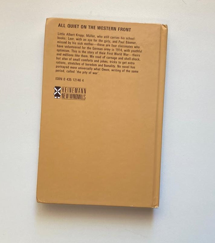 All quiet on the western front - Erich Maria Remarque