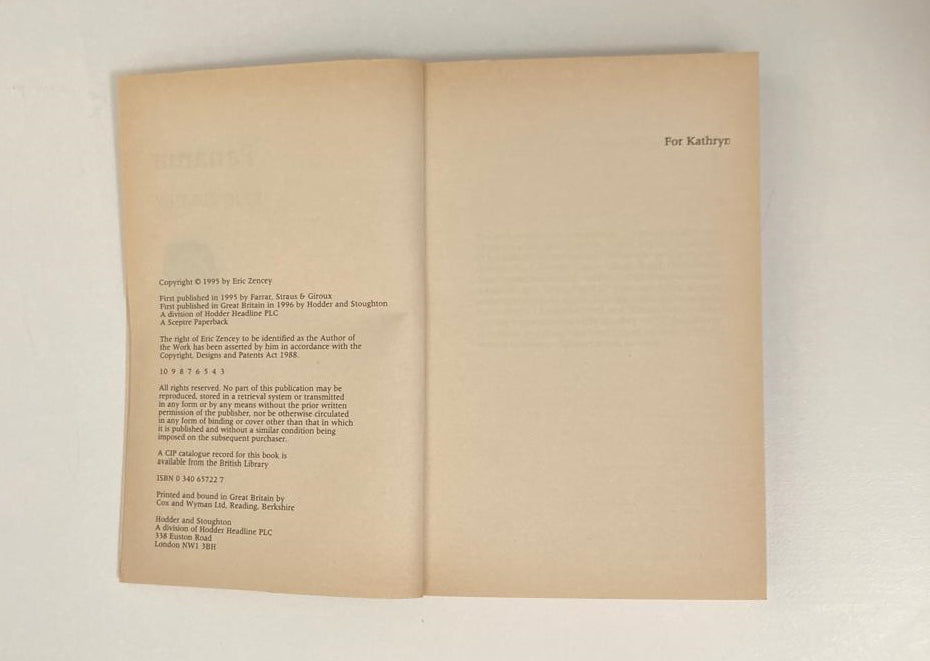 Panama - Eric Zencey