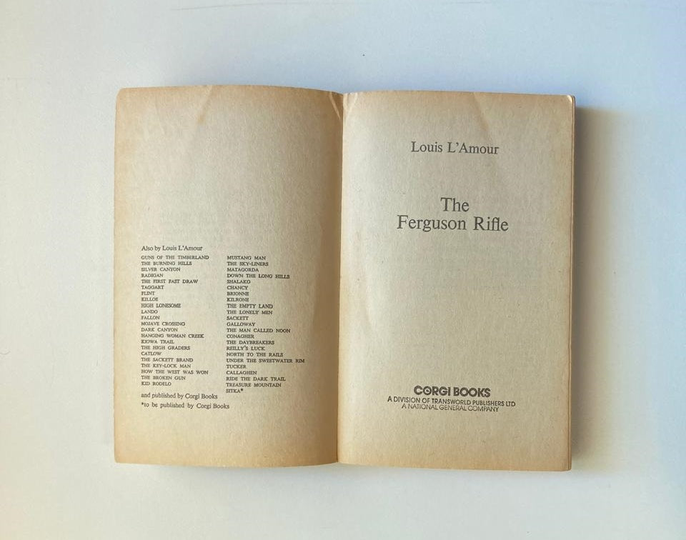 The Ferguson rifle - Louis L'Amour