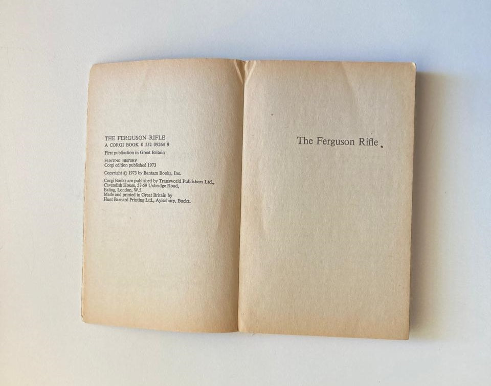 The Ferguson rifle - Louis L'Amour