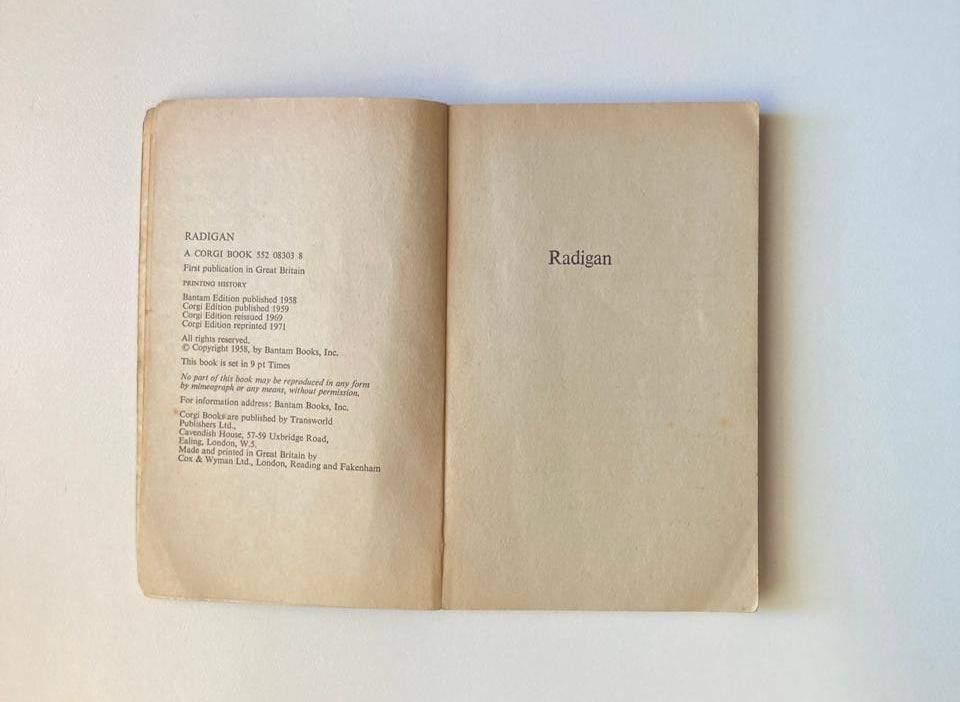 Radigan - Louis L'Amour