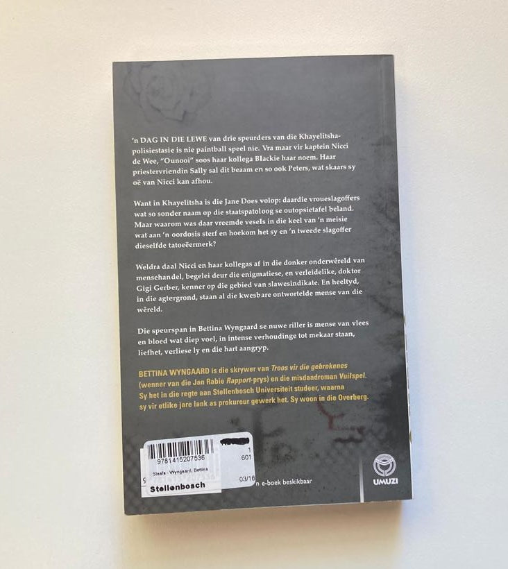 Slaafs - Bettina Wyngaard (First edition)