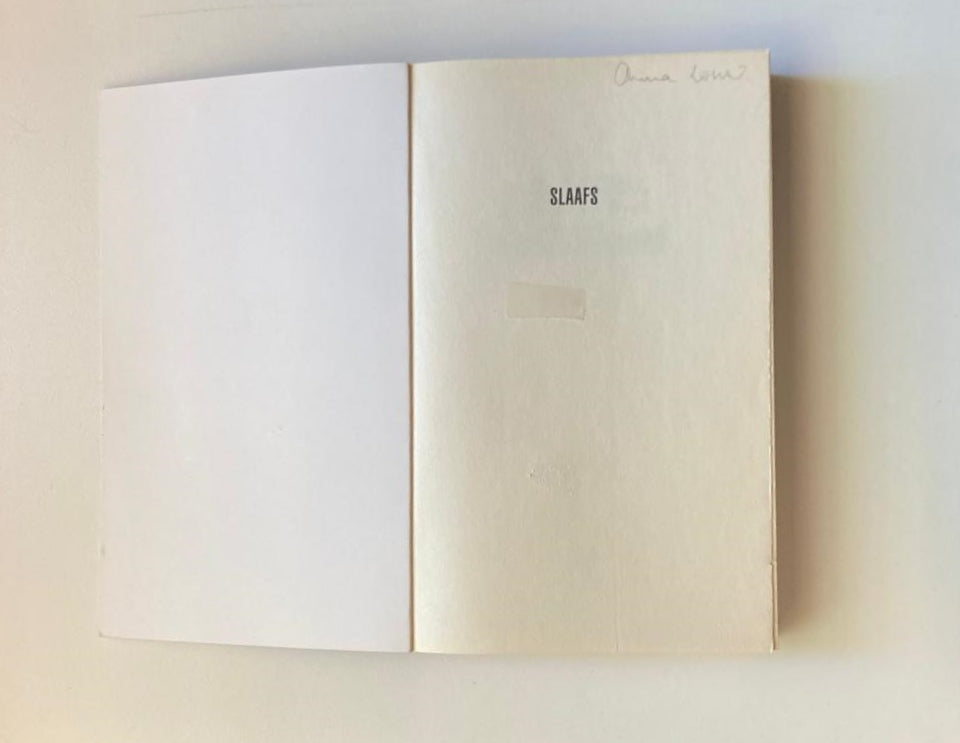 Slaafs - Bettina Wyngaard (First edition)