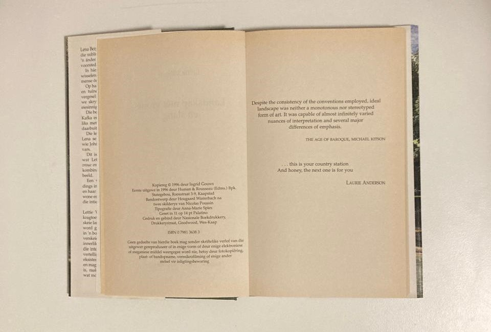 Landskap met vroue en slang - Lettie Viljoen (First edition)