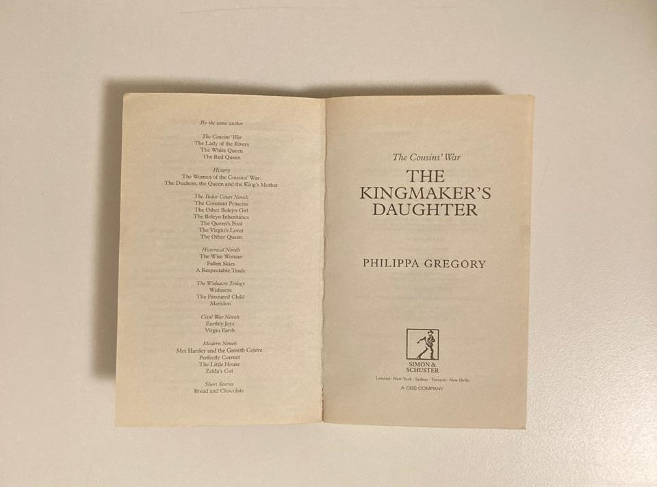 The kingmaker's daughter - Philippa Gregory (The Plantagenet and Tudor Novels #4)