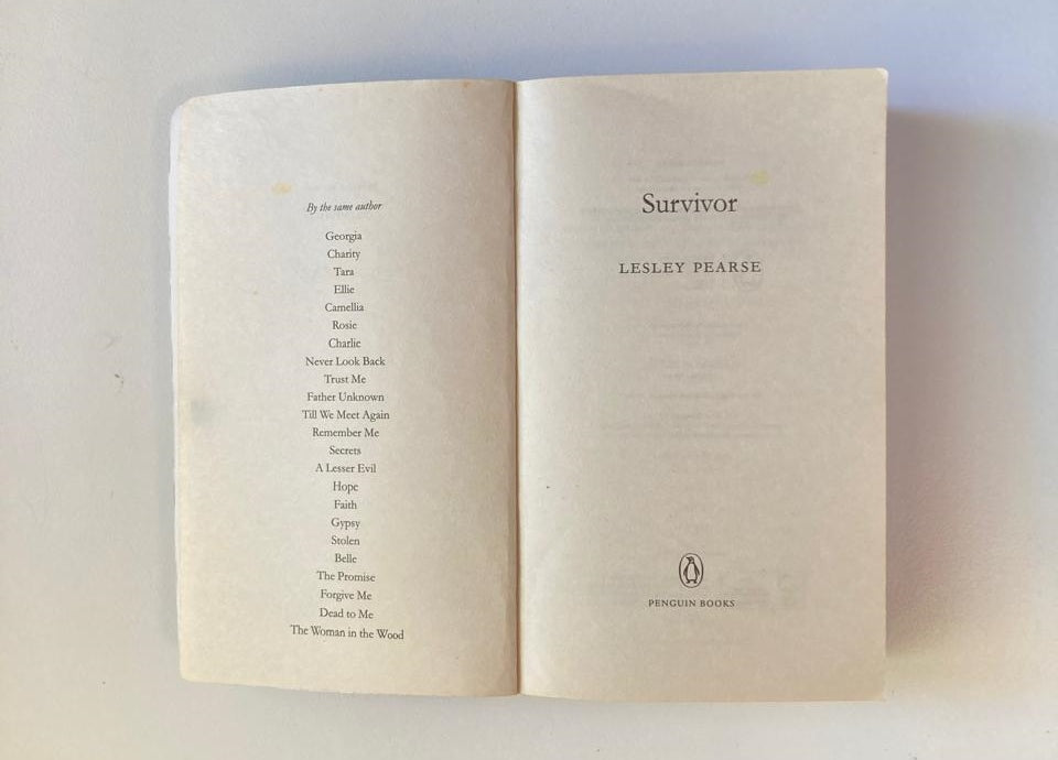 Survivor - Lesley Pearse (Belle #3)
