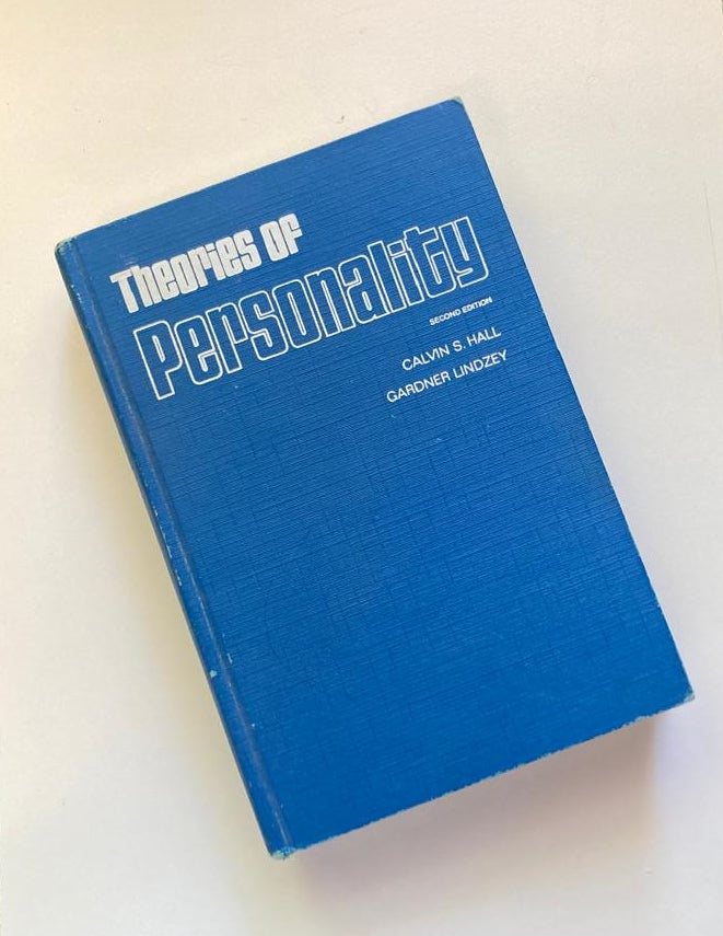 Theories of personality - Calvin S. Hall & Gardner Lindzey