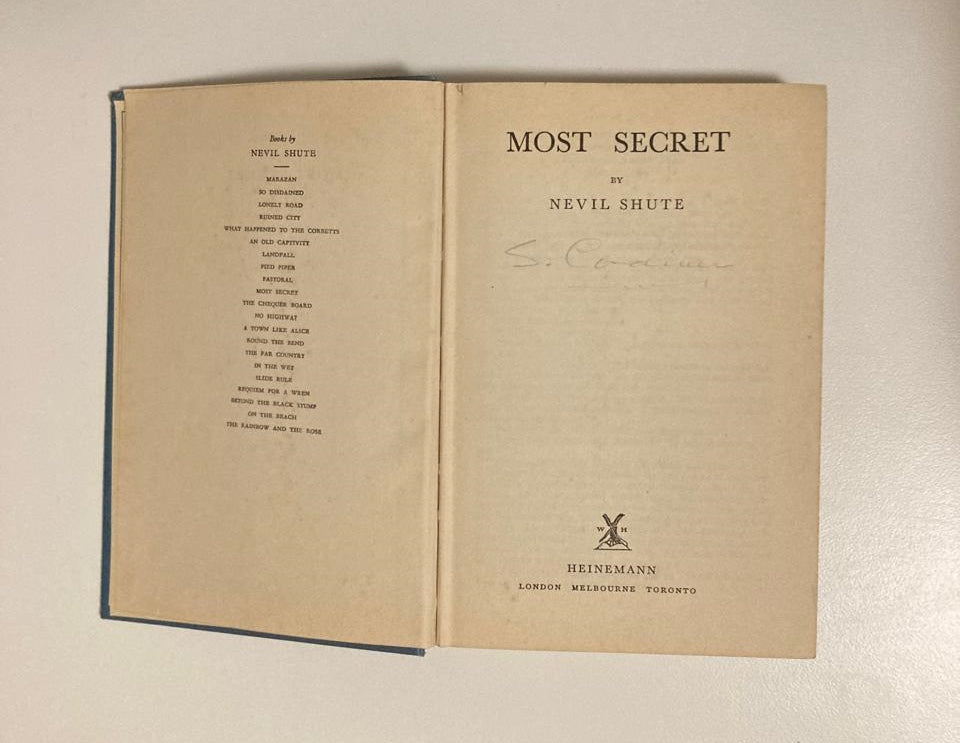 Most secret - Nevil Shute