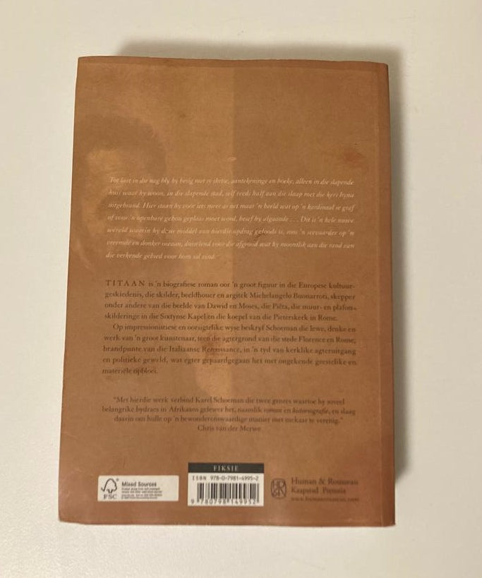 Titaan - Karel Schoeman (First edition)
