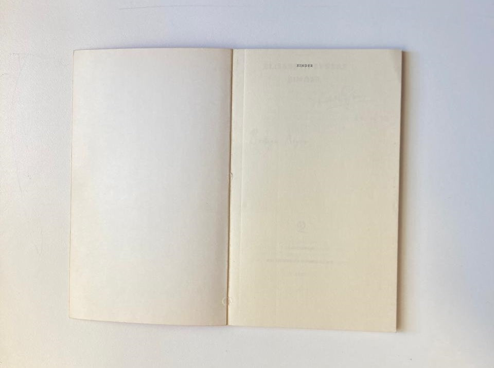 Einder - Elisabeth Eybers (First edition, signed)