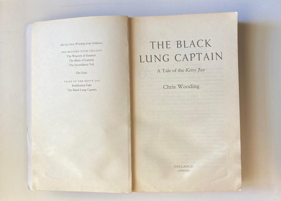 The black lung captain - Chris Wooding (Tales of the Ketty Jay #2)