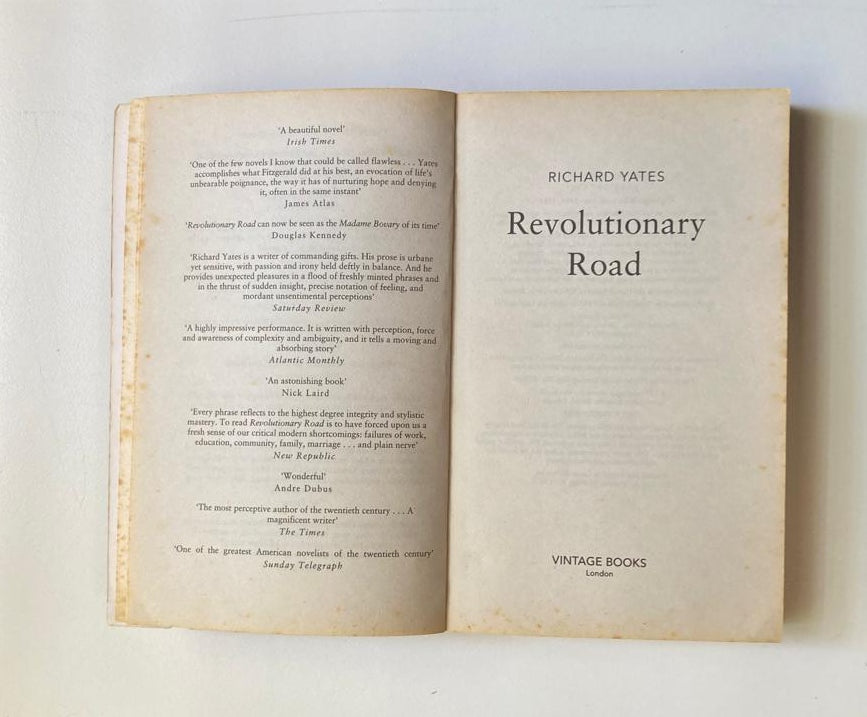 Revolutionary road - Richard Yates