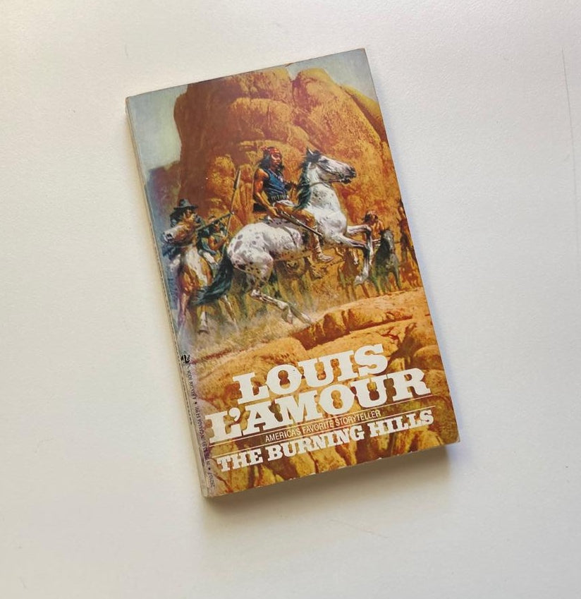 The burning hills - Louis L'Amour