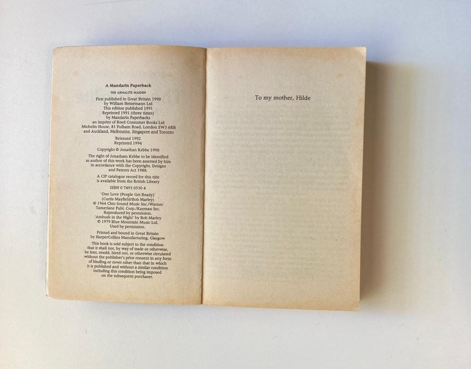 The Armalite maiden - Jonathan Kebbe