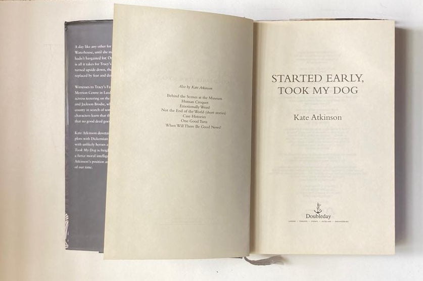 Started early, took my dog - Kate Atkinson (Jackson Brodie #4)