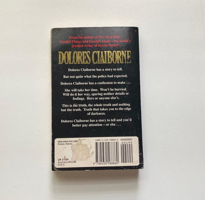 Dolores Claiborne - Stephen King